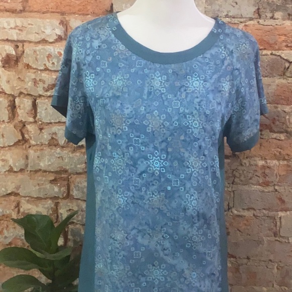 Go Fish Batik Print Dress ~ Small - Picture 1 of 11